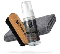 FOXED Care Lot de 3 nettoyants Alcantara Foam Alcantara Foam 150 ml + brosse Surface Brush pour cuir et textile + chiffon microfibre 320 g/m² - Convient pour tous les types d'alcantara