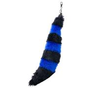Foxes Tail Porte-clés Furry Wolf Tail Porte-clés Cosplays Jouet Renards Costume Tentures Charme Pendentif À Main Accessoiriser Porte-clés Crochet Pendentif Charme