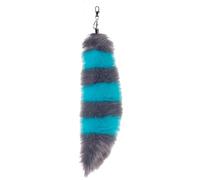 Foxes Tail Porte-clés Furry Wolf Tail Porte-clés Cosplays Jouet Renards Costume Tentures Charme Pendentif À Main Accessoiriser Porte-clés Crochet Pendentif Charme