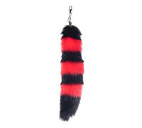 Foxes Tail Porte-clés Furry Wolf Tail Porte-clés Cosplays Jouet Renards Costume Tentures Charme Pendentif À Main Accessoiriser Porte-clés Crochet Pendentif Charme