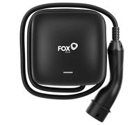 FoxESS Wallbox type 2 7,3 kW monophasé 230 V, courant de charge réglable 6-32 A, avec WiFi et Bluetooth, contrôle par application, indice de protection IP55 et IK08, gestion dynamique de la charge
