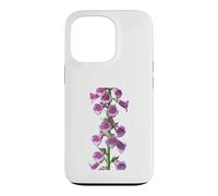 Foxglove Cottage Garden Botanical Wildflower Rose Coque pour iPhone 13 Pro