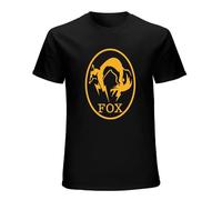 Foxhound Metal Gear Solid 2 O-Neck 100% Cotton Short Sleeve Unisex T-Shirt M