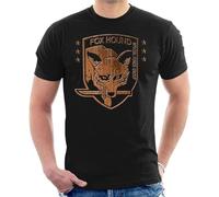 Foxhound Special Forces Group Metal Gear Solid Men's T-Shirt Black XXL
