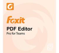 Foxit PDF Editor Pro for Teams à partir de 1000 Utilisateur(s)
