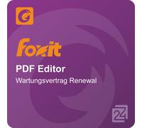 Foxit PDF Editor Wartungsvertrag Renewal 1 An 1 - 9 Utilisateur(s)