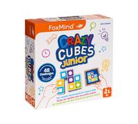 FoxMind Crazy Cubes Junior 3100236 Puzzle de dés pour Enfants à partir de 4 Ans, Jeu Familial