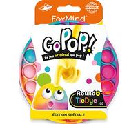 FoxMind | Go Pop! : Roundo - Édition spéciale Tiedye | Jeu de logique tactile | À partir de 5 ans | 2 joueurs