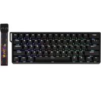 FOXMM WIN60 HE Clavier 8000Hz Rapid Trigger, Précision RT de 0,02 mm, Clavier Gamer Filaire 60% avec Interrupteur Magnétique, Actionnement Réglable, SOCD et Snap Tap, Hot Swap, Noir
