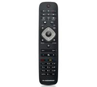 FOXRMT Philips Télécommande universelle de rechange pour Smart TV Philips compatible avec 40PFL5007H/12 40PFL5007K/12 40PFL5007T/12