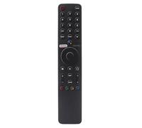 FOXRMT Télécommande de rechange Xiaomi Voix Bluetooth compatible avec Google Voice Assistant pour télécommande Xiaomi MI P1 32 43 55 Q1 75 Series Android Smart TV (XMRM-19)