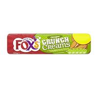Fox's - Biscuits Ginger Crunch Cream - au gingembre et à la crème - lot de 2 paquets de 168 g