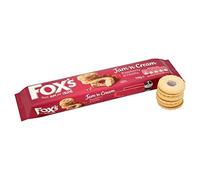 Fox's Jam 'n Cream Rings 150g