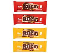 Fox's Rocky Lot de 24 barres de chocolat (24 barres) avec des barres de caramel Rocky de Fox's (24 barres)