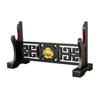 FOXSMZZ Porte - épée tapis de velours japonais Katana stand Samurai présentoir support pour toutes les épées tanto (Drache-1)