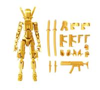 FoxVilla Figurine articulée T13, figurine d'action Titan 13 imprimée 3D, Titan13 imprimée en 3D, figurine de jouet assemblée factice 13 Lucky 13