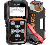 Foxwell Bt705 Automotive testeur de Batterie Analyseur de Batterie de Voiture pour Batteries et 12 V/24 V avec système de Chargement/