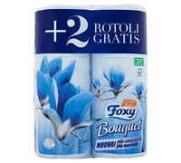 Foxy - Bouquet, Papier Toilette, 6 Rouleaux, Couleurs Assorties