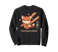 Foxy Snack Attack Kawaii Fox Sweatshirt