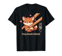 Foxy Snack Attack Kawaii Fox T-Shirt