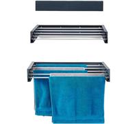 Foxydry Hide, étendoir à Linge Mural, Rabattable, Gain de Place, 101 cm