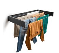 Foxydry Hide, étendoir à Linge Mural, Rabattable, Gain de Place, 117 cm
