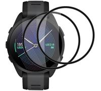 FOXZKISS Lot de 2 films de protection d'écran en verre blindé pour Garmin Forerunner 165 - Dureté 9H - Film de protection d'écran HD ultra transparent - Ultra résistant