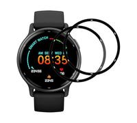 FOXZKISS Lot de 2 films de protection d'écran en verre blindé pour Garmin Vivoactive 5, dureté 9H, film de protection d'écran HD, ultra transparent, ultra résistant