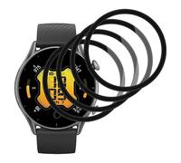 FOXZKISS Lot de 4 films de protection en verre blindé ultra transparent pour Fairphone 6 Film de protection d'écran anti-traces de doigts Couverture complète