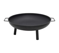 Foyer 67,5x58x22,5 cm Acier Bol de Feu Jardin Terrasse Extérieur Patio vidaXL