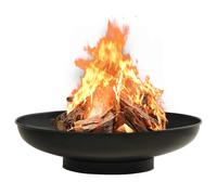 Foyer 80 cm Acier Bol de Feu Jardin Terrasse Patio Extérieur Cour vidaXL