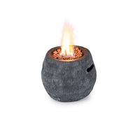 Foyer à gaz - Blumfeldt Andros - 40.000BTU/13kW Couvercle Brûleur en acier inoxydable - Gris Gris G