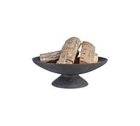 - Foyer brasero rond pour bûches en fonte Diamètre 50 cm