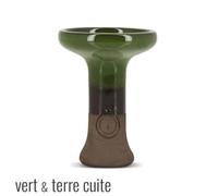 foyer chicha el badia phunnel vert et terre cuite