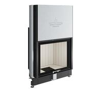 Foyer de cheminée Spartherm Varia Sh RLU scellé (testé DIBt) Standard Black