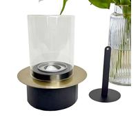 Foyer De Table pour Extérieur - Appareil De Chauffage sans Flamme pour Cheminée Et Poêle | Foyer Extérieur Portable Et Moderne | pour Patio Jardin Camping Arrière Cour Feu De Camp Caravane