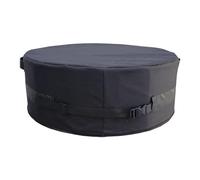 Foyer d'extérieur - Couverture ronde imperméable - Protection de cheminée de terrasse - Matériau durable et robuste - Résistant aux intempéries et à la pluie - Accessoires de qualité supérieure pour
