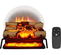 Foyer électrique BALDERIA Lily - Insert de cheminée, 1500 W - Noir