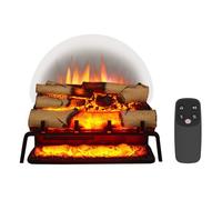 Foyer électrique BALDERIA Lily - Insert de cheminée, 1500 W - Noir