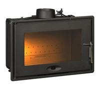 Foyer INVICTA 700 - Puissance optimale 7 kW - Bûches 53 cm max - Fonte - Fabriqué en France