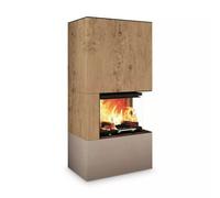 Foyer modulaire Neocube C10 7,8 kW Rovere Buckskin, Phedra