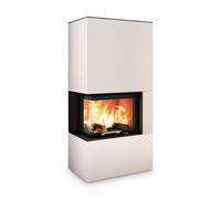Foyer modulaire Neocube C20 7,8 kW Just White, Blanc arctique