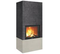 Foyer modulaire Neocube F10 4,8 kW Iron Grey, Phedra