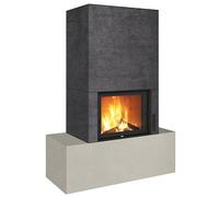 Foyer modulaire Neocube F11 4,8 kW Iron Grey, Phedra