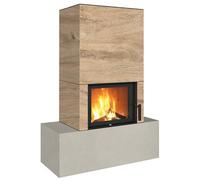 Foyer modulaire Neocube F11 4,8 kW Rovere Buckskin, Phedra