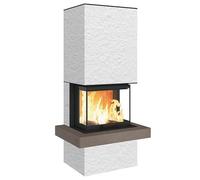 Foyer modulaire Neocube P14 5,7 kW Just White, Barro