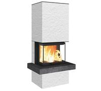 Foyer modulaire Neocube P14 5,7 kW Just White, Iron Grey