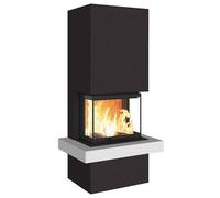 Foyer modulaire Neocube P14 5,7 kW Nero Zimbabwe, Just White