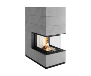 Foyer modulaire Spartherm SIM Arte U-70h 11,4 kW Modul 1/3, Beton natur