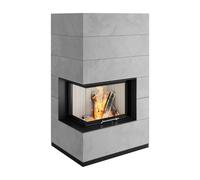 Foyer modulaire Spartherm SIM Varia 2Lh H2O 10,4 kW Modul 1/3, Beton natur